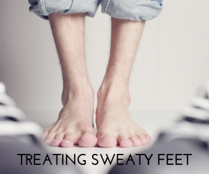 Treating Sweaty Feet